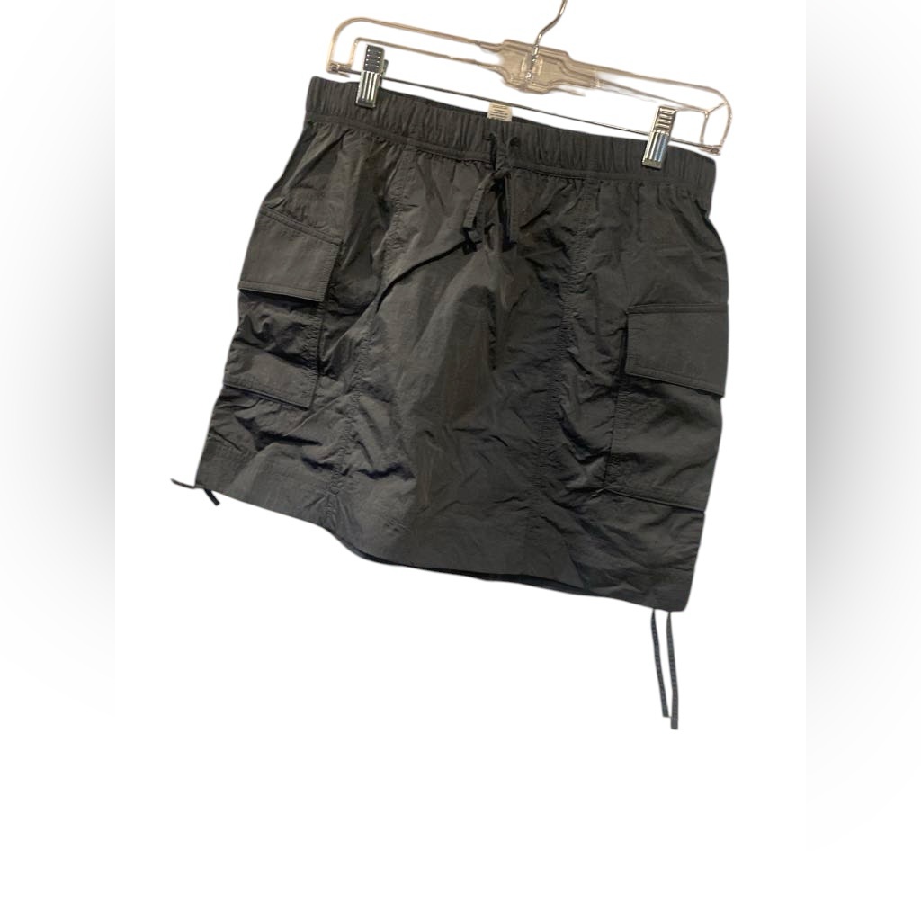 Nwt Lululemon Nylon Cargo Mini Skirt Oil Blue Size L